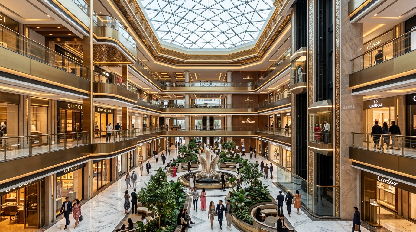 Shopping Atrium & Retail
