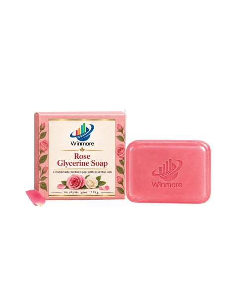 ROSE GLYCERINE SOAP -100GM